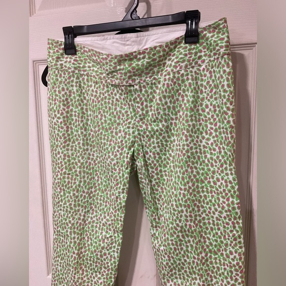Lily Pulitzer Printed Crop Capri Pants - Picture 3 of 3